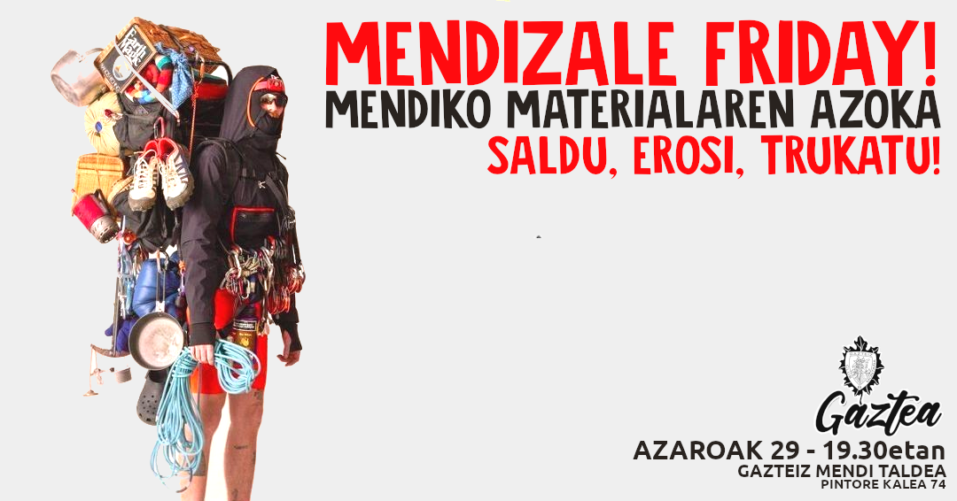 Foto MENDIZALE FRIDAY